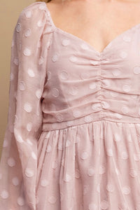 Amor Collection Dot Blush Dress